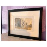 Framed Black & White Chicago Photo