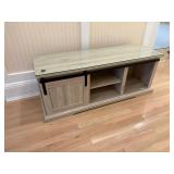 Walker Edison Single Sliding Door TV Stand