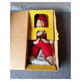 Vintage Rushton Rubber Face Santa