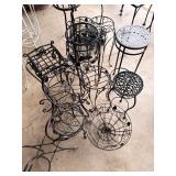 Black Metal Plant Stands