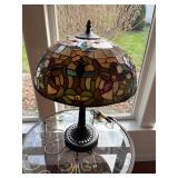 Tiffay Style Floral Table Lamp