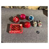 Collection of Vintage Mercury Glass Ornaments