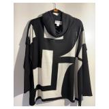 Joseph Ribkoff Abstract Knit Top
