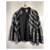 Chico's Quilted Blouse Sz O