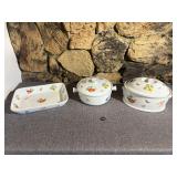 3 Pc Fruit Oven to Table Ovenware
