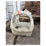 Concrete Figural Bunny Planter