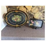 Hand Painted Toleware Trays