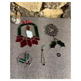 Christmas Stained Glass Decor