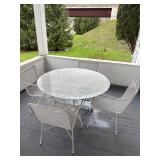 5 PC Vintage Table & Chairs