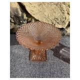 4 Pc Pink Depression Glass