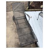 Wrought Iron Lounge Chair
