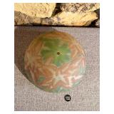 Reverse Painted Glass Lamp Shade