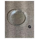 Fire King Etched Pie Dish