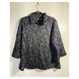 Talk of The Walk Blouse Sz Sm