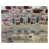 Vintage Fort Pewter Golf Pilsner Glass