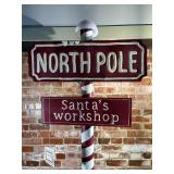 Jingles & Joy Lighted Christmas Sign w Tags