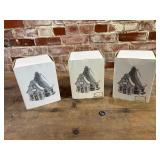 3 Dept. 56 Popcorn & Cranberry House