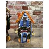 2 Blue Sky Pottery Tea Light Holders