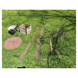 Primitive Farm Tool & Accessory Lot