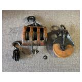 3 Block & Tackle Pulleys