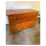 Cedar Blanket Box