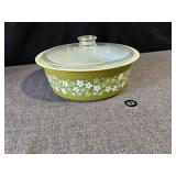 4 Qt Pyrex Spring Blossom Lidded Casserole