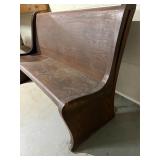 Old Wooden Pew