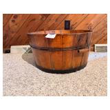 Primitive Wooden Washtub