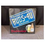 Budweiser Electric Sign