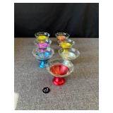 1950s Colorama Heller Hostess Aluminum Desert Dish