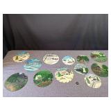 Hand Painted Saw Blades