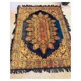 Silk Hand-Knotted Oriental Rug