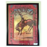 52nd Annual Red Mesa Rodeo Reproduction Poster
