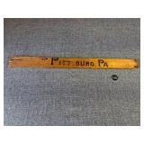 Pittsburg w/o the H Salvaged Wood, Advertisement