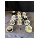 Collection of Teacups & Saucers