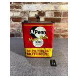 A Penn Heavy Duty Pennsylvania 2 Gal Oil Can