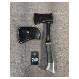 Western Cutlery Black Beauty Camp Hatchet