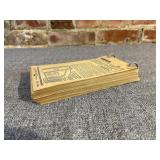 1927 Job Tickets LL Cooke School of Electricity