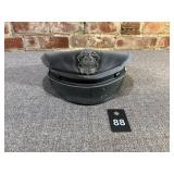 Vintage Police Hat, Cannon Tailoring Co, Cleveland