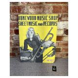 Homewood Music Shop Painted Artwork, Helen Hertzoo