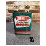 Wearwell 2 Gal Motor Oil Can