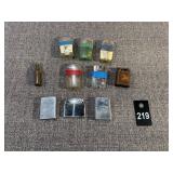 Collection of Lighters, Zippos & More