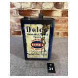 Delco Super 9 Motor Oil 1 Gal Oil Can