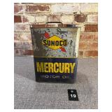 Sunoco Mercury Motor Oil 2 Gal Can