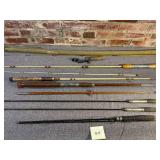 Assorment of Fishing Rods