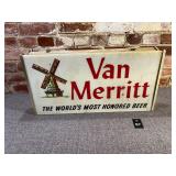 Van Merritt Lighted Beer Sign, Chicago