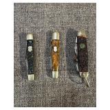 3 Pocket Knives