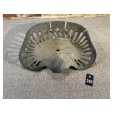 C. Aultman & Co Cast Iron Tractor Seat