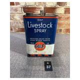 Gulf Livestock Spray 1 Gallon Oil Can