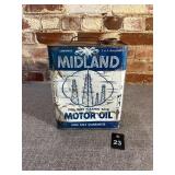 Midland 2 Gallon Motor Oil Can